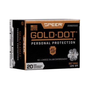 Speer Ammunition .357 Magnum 125 Grain JHP