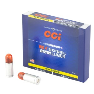 CCI Ammunition 9mm Shot