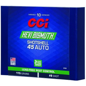CCI Ammunition .45 ACP Shot (10 Round Box)