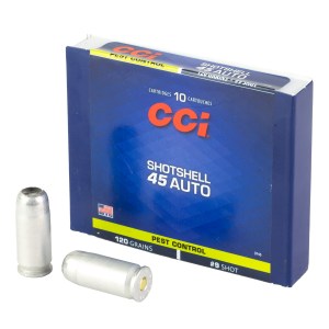 CCI Ammunition .45 ACP Shot (10 Round Box)