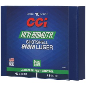 CCI Ammunition 9mm Shot (10 Round Box)