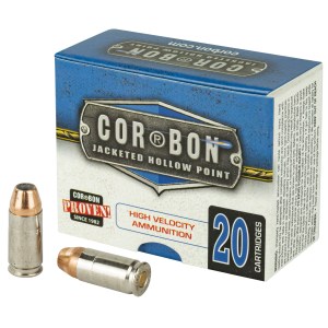 Corbon Ammo 9mm +P 90 Grain JHP (20 Round Box)