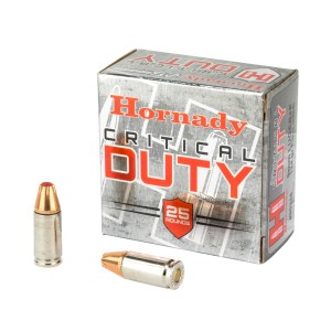 Hornady 9mm +P 124 Grain (25 Round Box)