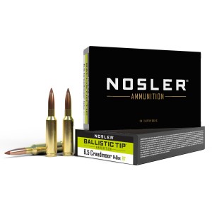 Nosler 6.5 Creedmoor 140 Grain (20 Round Box)
