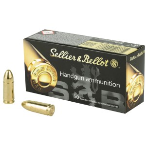 Sellier & Bellot 9mm 115 Grain FMJ (50 Round Box)