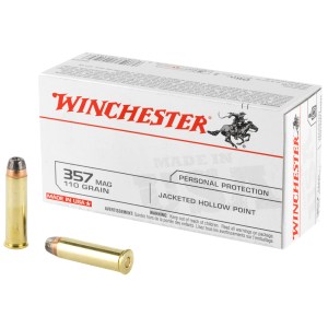 Winchester Ammunition .357 Magnum 110 Grain JHP