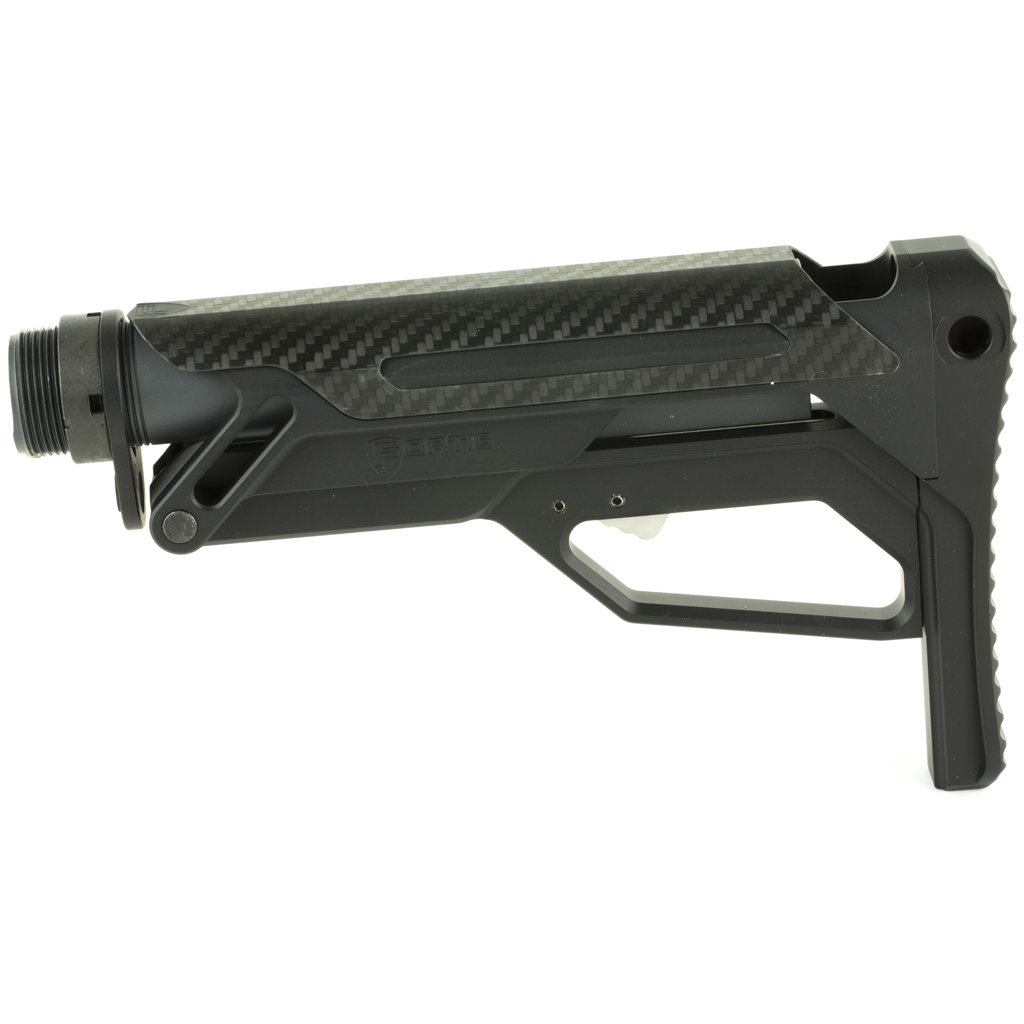LA STOCK W/BUFFER TUBE BLACK