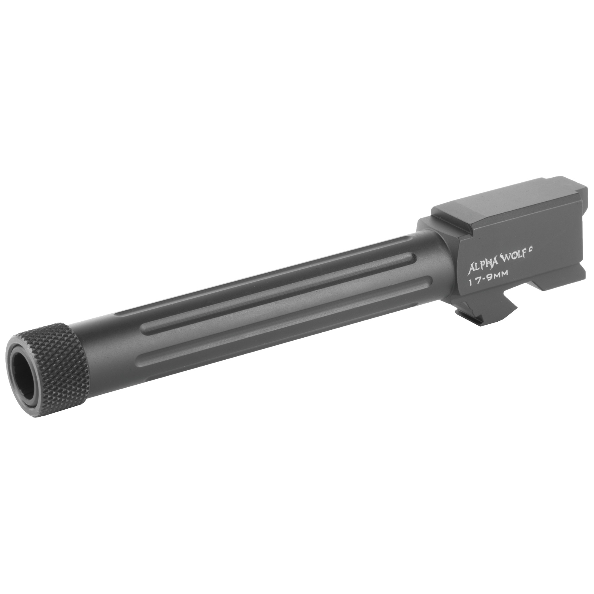 ALPHAWOLF BARREL FOR G17 9MM THREADED