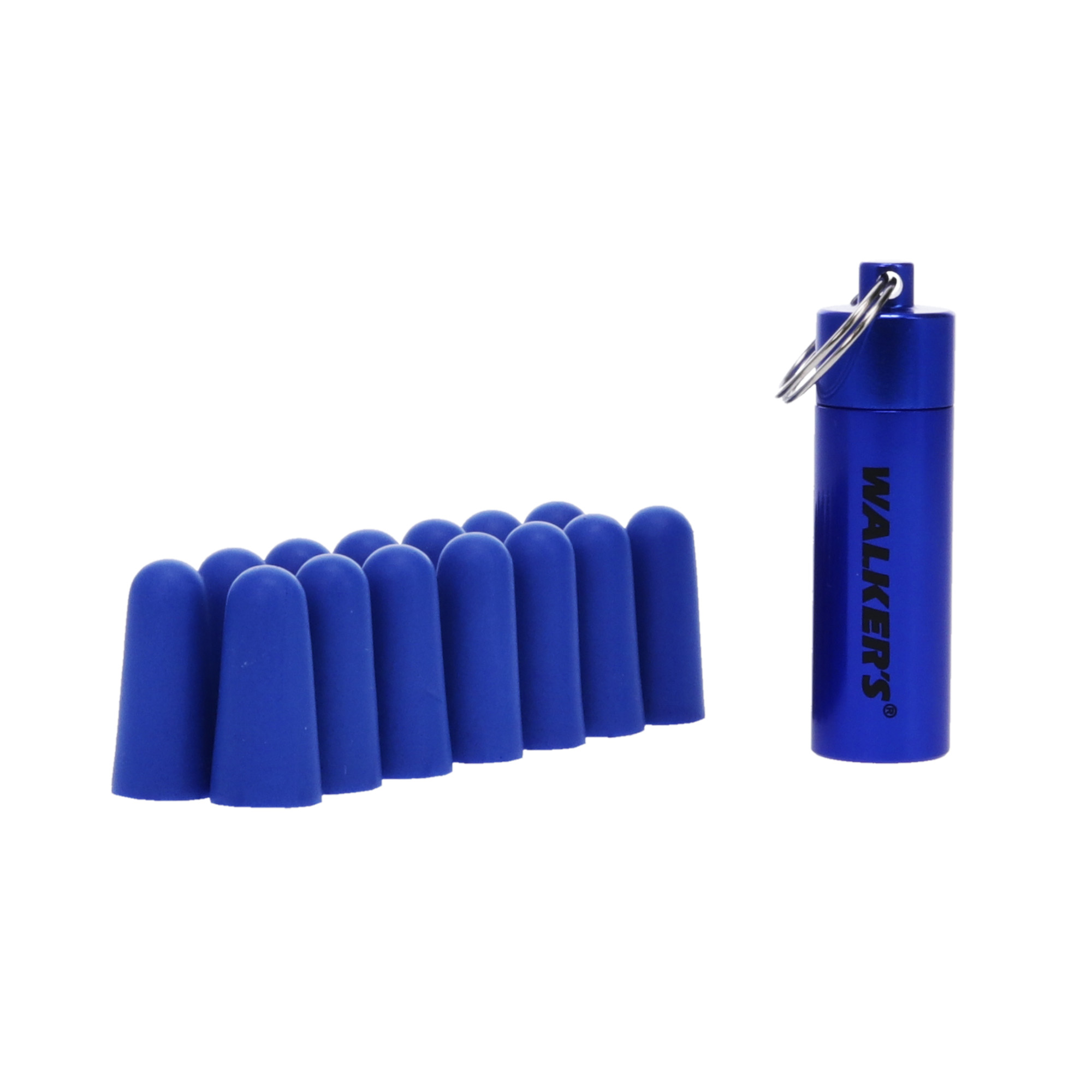 7 PACK BLUE FOAM PLUG W/CASE